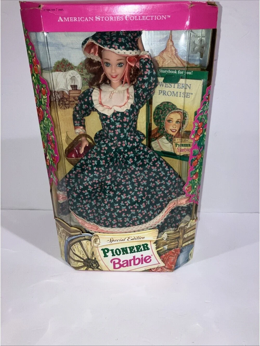 Vintage Pioneer Barbie Special Edition American Stories Collection Doll 1994 NEW